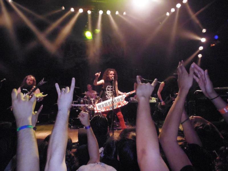 Alestorm performs in 2012 at the soon-to-be-extinct House Of Blues Sunset (Jeremy Fuster)