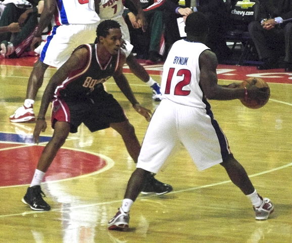 Brandon Jennings and the Bucks will be fighting the Pistons to stay out of the division cellar (LAX/Creative Commons).