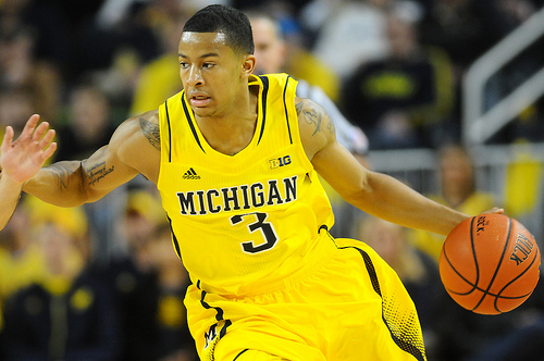 Trey Burke's tournament has raised his draft stock (Adam Glanzman/Creative Commons).