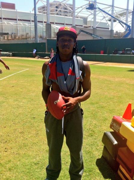 Adoree' Jackson put USC through the ringer before committing. (Adoree' Jackson/Twitter) Adoree' Jackson put USC through the ringer before committing. (Adoree' Jackson/Twitter)