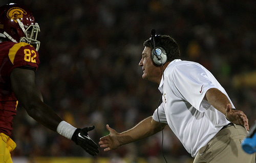 No matter the records or talent, USC versus Notre Dame will always be the game where you mark your calendar. (Kevin Tsukii/Neon Tommy)