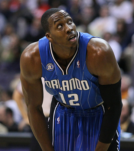 Dwight Howard's biggest contribution to the Lakers might be his defense (Keith Allison/Creative Commons).