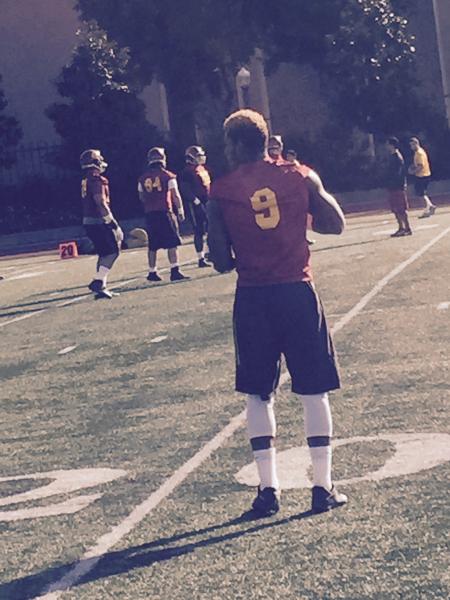 Sophomore wide receiver JuJu Smith will need to be Cody Kessler's top wideout in 2015 (Jacob Freedman/Neon Tommy). Sophomore wide receiver JuJu Smith will need to be Cody Kessler's top wideout in 2015 (Jacob Freedman/Neon Tommy).