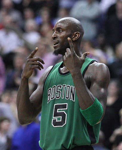 Does Kevin Garnett have an upset in him? (Keith Allison/Creative Commons)