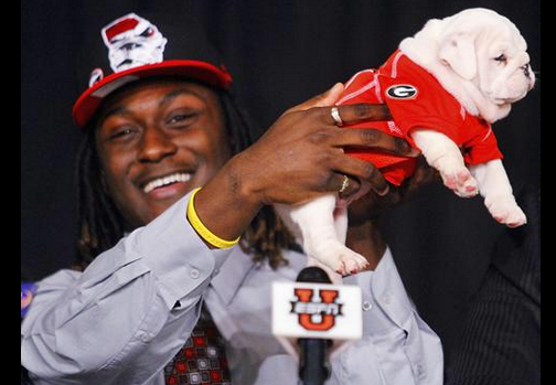 Isaiah Crowell's Signing Day antics won't soon be forgotten. (Photo courtesy of Twitter) Isaiah Crowell's Signing Day antics won't soon be forgotten. (Photo courtesy of Twitter)