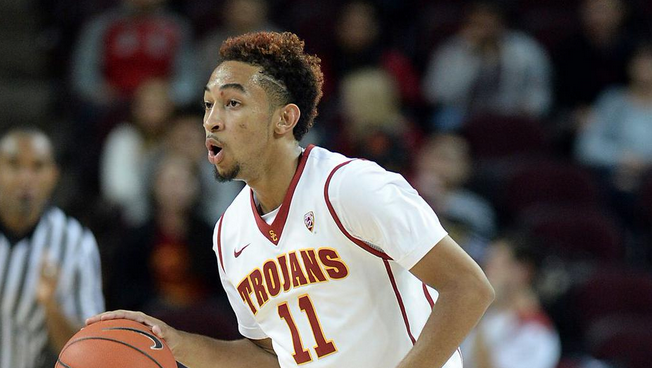 USC's freshman point guard will be sidelined until next fall (Photo courtesy of Twitter).