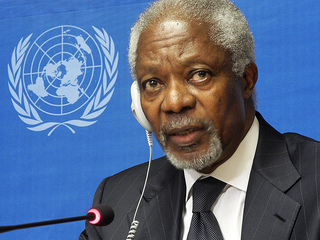 Annan's departure is seen as a blow to the international diplomatic community. (Courtesy Creative Commons/ United Nations- Geneva)