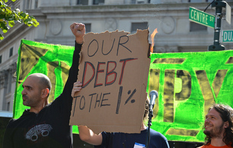 The Occupy movement raised money to help those in debt. (Steve Rhodes)