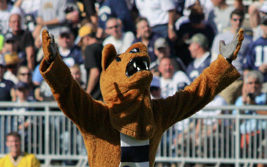 Penn State's mascot, the Nittany Lion, may not be enough to make the public forget about the Sandusky scandal by football season. (Courtesy Creative Commons)
