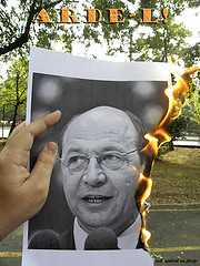 Opposition to Basescu strengthened as anti-austerity sentiment grew. (Courtesy Creative Commons/ Cod_Gabriel)