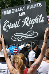 The bill exposes an uncomfortable divide in the GOP between wooing the Latino vote and taking a hard-line stance against illegal immigration. (Courtesy Creative Commons) The bill exposes an uncomfortable divide in the GOP between wooing the Latino vote and taking a hard-line stance against illegal immigration. (Courtesy Creative Commons)