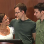 Shane Bauer and Josh Fattal return to the US after two years in Iranian prison. Shane Bauer and Josh Fattal return to the US after two years in Iranian prison.