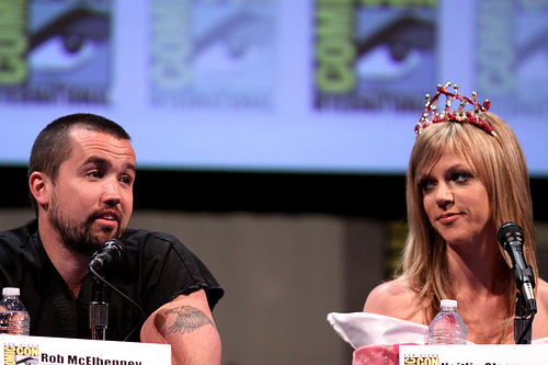 Rob McElhenney and Kaitlin Olson (Creative Commons) Rob McElhenney and Kaitlin Olson (Creative Commons)