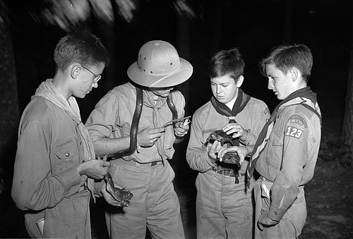 Members of the Boy Scouts of America (The Library of Virginia/Creative Commons)