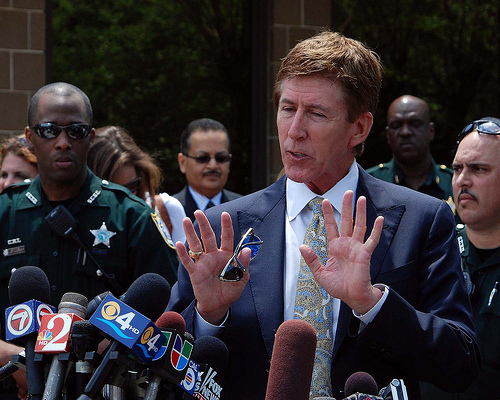 Defense attorney Mark O'Mara, April 12, 2012 (Creative Commons) Defense attorney Mark O'Mara, April 12, 2012 (Creative Commons)