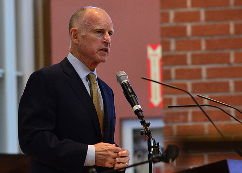 Gov. Jerry Brown (Alan Mittelstaedt/Neon Tommy).