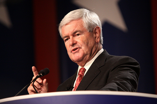 GOP candidate Newt Gingrich. (Gage Skidmore/Flickr)