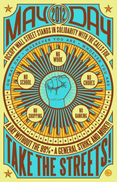 Rally poster from Occupy Wall Street. (Occupy L.A.) Rally poster from Occupy Wall Street. (Occupy L.A.)