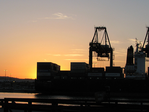 Port of Los Angeles on a usual business day. (Creative Commons)