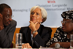 Christine Lagarde of the IMF (Creative Commons)