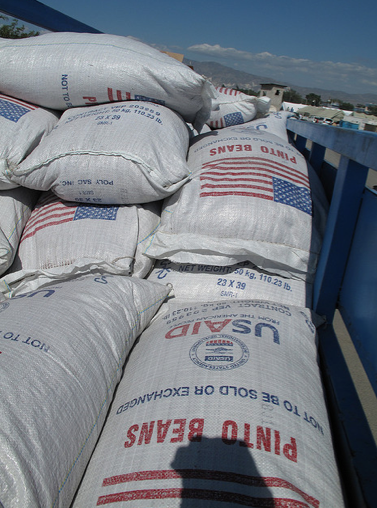 U.S. Food Aid (Creative Commons). The U.S. backed out of sending North Korea food in April.