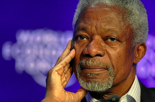 Kofi Annan will step down as peace envoy to Syria at the end of August (Creative Commons)