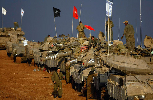 The violence wages on as leaders scramble for a truce and Israel assembles troops (Creative Commons/Amir Farshad Ebrahimi) The violence wages on as leaders scramble for a truce and Israel assembles troops (Creative Commons/Amir Farshad Ebrahimi)