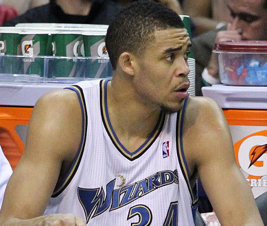 Nuggets late-season acquisition JaVale McGee has struggled this series. (Keith Allison/Creative Commons)