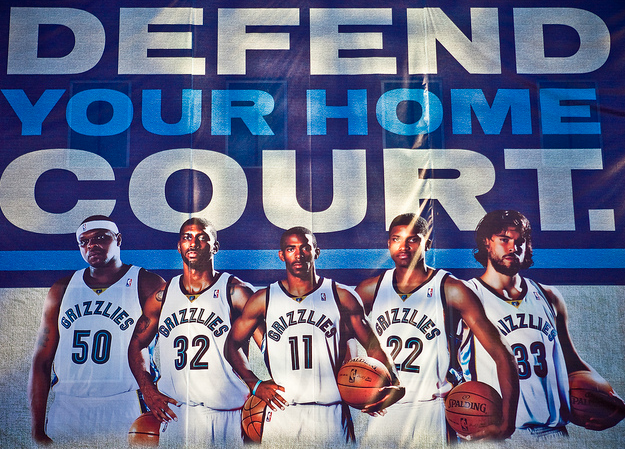 The Grizzlies couldn't defend their home court. Can the Clippers? (Sean Davis/Creative Commons) The Grizzlies couldn't defend their home court. Can the Clippers? (Sean Davis/Creative Commons)