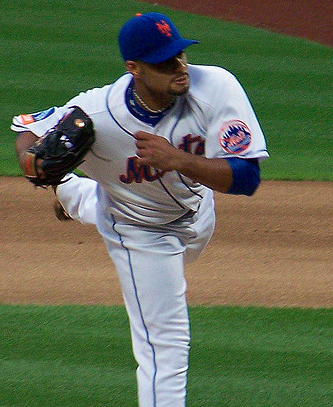 Santana became the first pitcher to no-hit the reigning champions since Nolan Ryan in 1990. (Paul.Hadsall/Creative Commons)