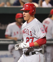 Mike Trout has the Angels' future looking bright. (Keith Allison/Creative Commons) Mike Trout has the Angels' future looking bright. (Keith Allison/Creative Commons)