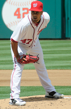 If Strasburg sits, Gonzalez would become the ace. Is he ready? (Scott Ableman/Creative Commons) If Strasburg sits, Gonzalez would become the ace. Is he ready? (Scott Ableman/Creative Commons)
