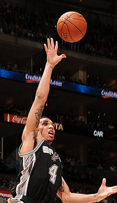 Danny Green was one of a handful of NBA players in the crowd supporting their teams. (RememberGoliad/Creative Commons) Danny Green was one of a handful of NBA players in the crowd supporting their teams. (RememberGoliad/Creative Commons)