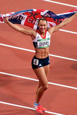 Jessica Ennis served as Team GB's poster girl at these Olympics. (LondonAnnie/Creative Commons)