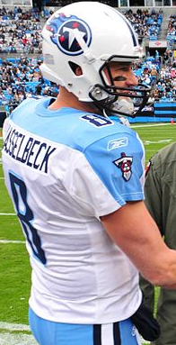 Hasselbeck has gotten his starting job back, at least until Locker returns from injury. (NC National Guard/Creative Commons)