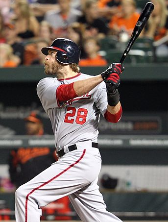Jayson Werth's Game 4 walk-off HR carried the Nats to a decisive Game 5. (Keith Allison/Creative Commons)