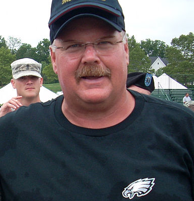 After 14 years with the Eagles, Andy Reid has moved on to the Chiefs. (Moses Ross/Wikimedia Commons)