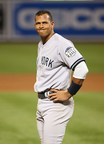 Alex Rodriguez is the biggest star in the latest MLB steroid scandal (Creative Commons/Keith Allison)