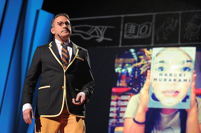 Chip Kidd at TED2012. (James Duncan Davidson/TED2012)