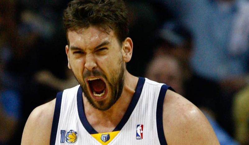 Marc Gasol should be furious that he wasn't included on the Western Conference All-Star Team. (Wikimedia Commons)