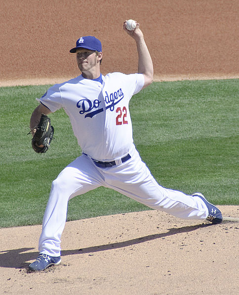 Kershaw, pitching on three days rest, left in the sixth inning. (SD Dirk/Creative Commons)
