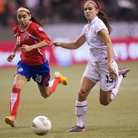 Alex Morgan was dynamite all day - and she showed it when it counted. (US Mission Canada/Creative Commons) Alex Morgan was dynamite all day - and she showed it when it counted. (US Mission Canada/Creative Commons)
