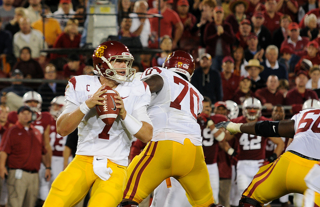 Remember this guy? Of course you do; Barkley got all the Heisman hype. (Neon Tommy) Remember this guy? Of course you do; Barkley got all the Heisman hype. (Neon Tommy)