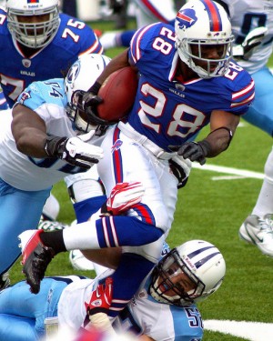 CJ Spiller may find it tough to run against the Jets' defense. (Mark_Cromwell/Flickr)