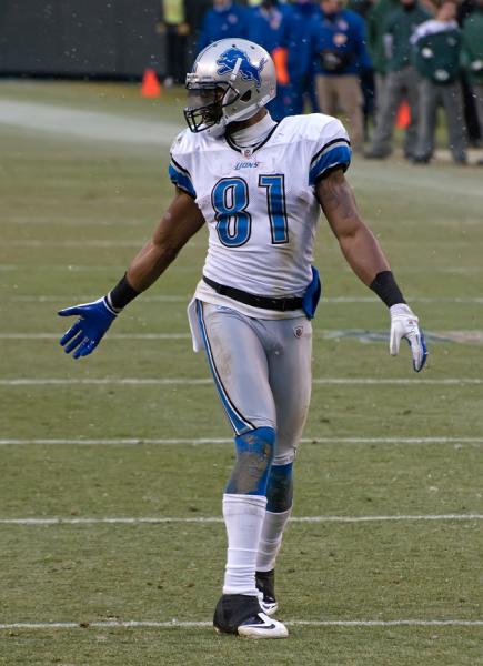 Megatron was out last week. His return to the Lions' offense is crucial. (Wikimedia Commons)