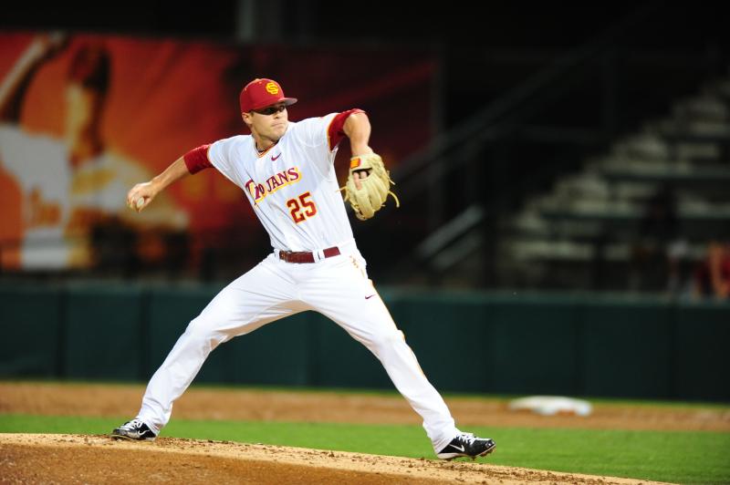 Brent Wheatley was dealing tonight, striking out 10 over six innings. (Charlie Magovern/Neon Tommy)