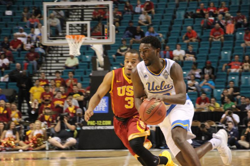 Isaac Hamilton torched the Trojans for a career-high 36 points. (Josh Faskowitz/Galen Central)