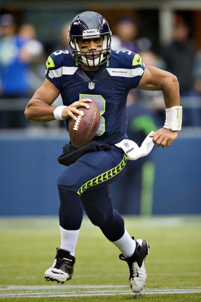 Russell Wilson has not shown any signs of a sophomore slump. (Larry Maurer/Wikimedia Commons)