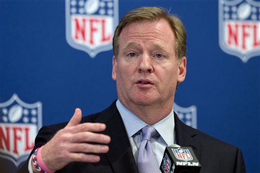 Roger Goodell is an arbitrary abritrator. (Wikimedia Commons)