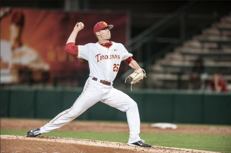 Brent Wheatley didn't have his stuff Friday night, striking out just one Bruin. (Charlie Magovern/Neon Tommy)